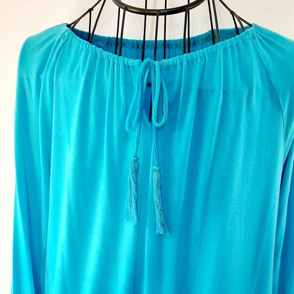 Turquoise top Women's Philosophy by Republic